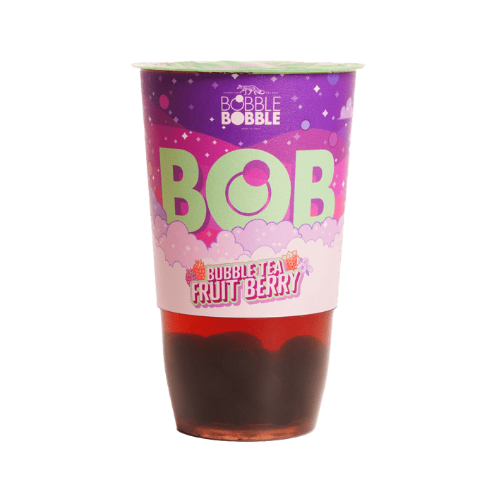 BOB FRUITS ROUGES 360ml avec paille