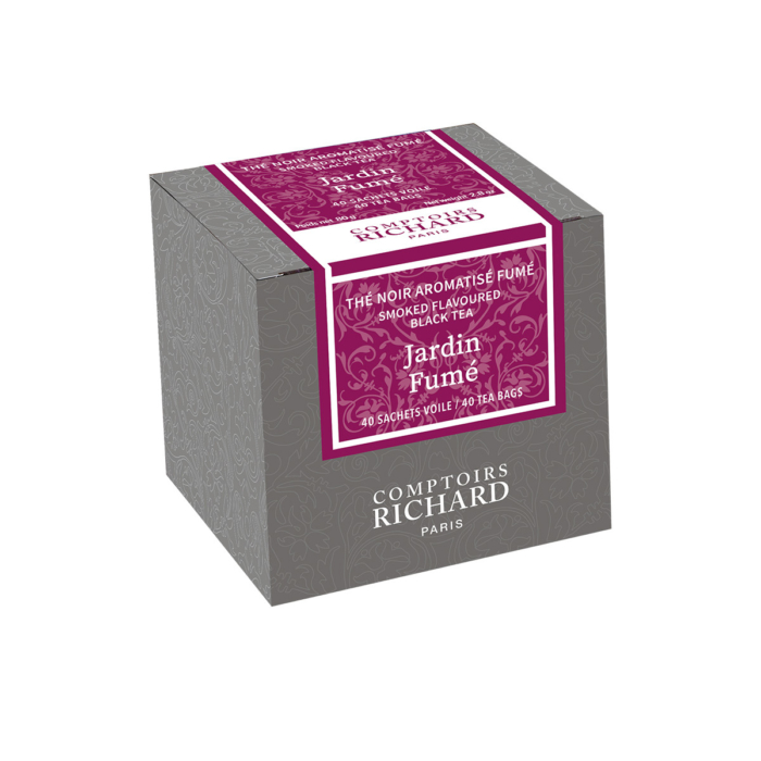 Thé noir de Chine Jardin fumé sachets voile x40